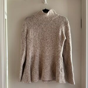 Club Monaco peplum sweater